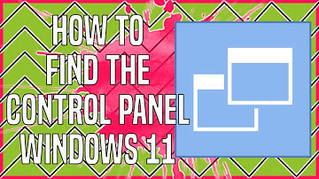 How to Find the Control Panel in Windows 11