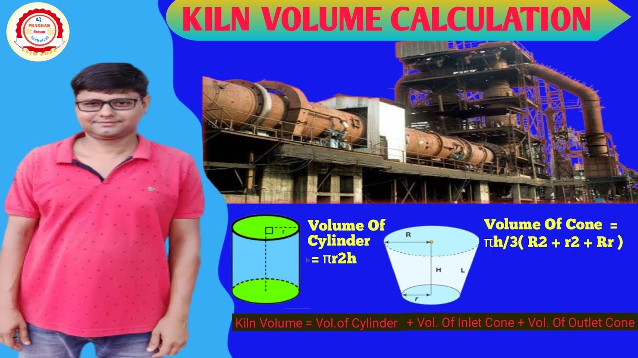 To Find Kiln Volume(Calculation of Kiln Volume) ।। Kiln Volume ।। YouTube