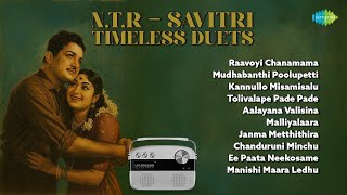 N.T.R - Savitri Timeless Duets | Raavoyi Chanamama | Mudhabanthi Poolupetti | Kannullo Misamisalu
