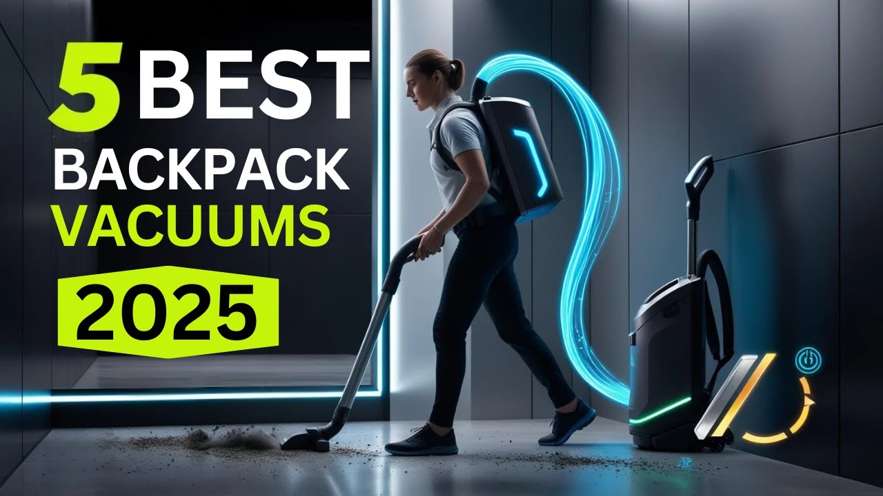 5 Best Backpack Vacuums of 2025 | Lightweight, Powerful & Built for Long Jobs!