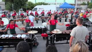 2012 Santa Clara Vanguard Percussion Ensemble  San Antonio drum Break