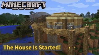 Legacy Minecraft: The House Is Started!