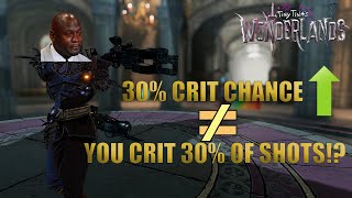 HOW CRIT CHANCE WORKS - WE WERE ALL WRONG! Tiny Tina's Wonderlands Tips & Tricks