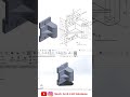 SolidWorks Part Modeling.. #solidworksdesign #mecharch #solidworks #3dmodeling