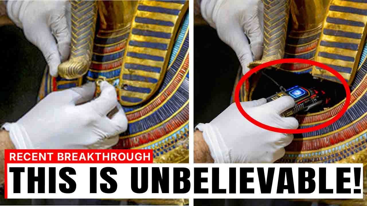 То, что учёные обнаружили внутри маски Тутанхамона, оставит вас безмолвными