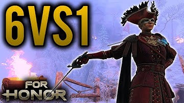 6vs1 for NEW Virtuosa Hero! [For Honor]