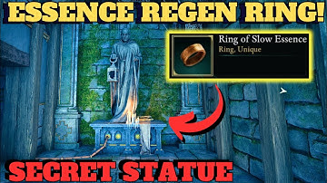 Avowed - Essence Regeneration ring in Secret Button Statue Puzzle Hidden Treasure (West Paradis)