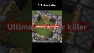 3x3 Trident 🔱 Killer #minecraft