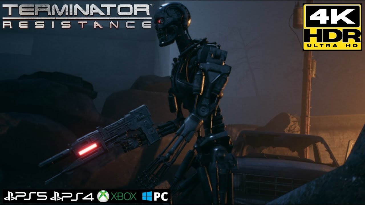 TERMINATOR RESISTANCE ENHANCED Gameplay Walkthrough Part 1 FULL GAME [4K 60FPS] - No Commentary