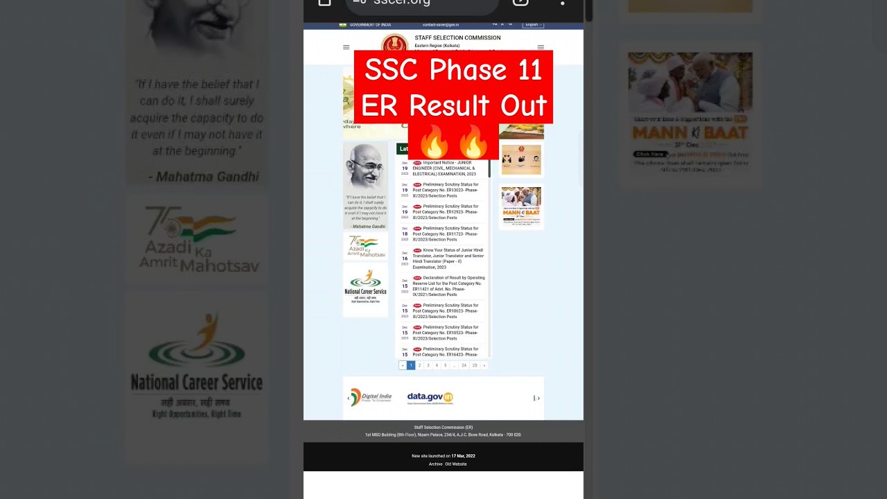 SSC Selection Post Phase 11 