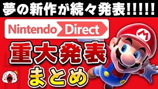ニンテンドーダイレクト 2025.9.12で衝撃を受けたニュースまとめ