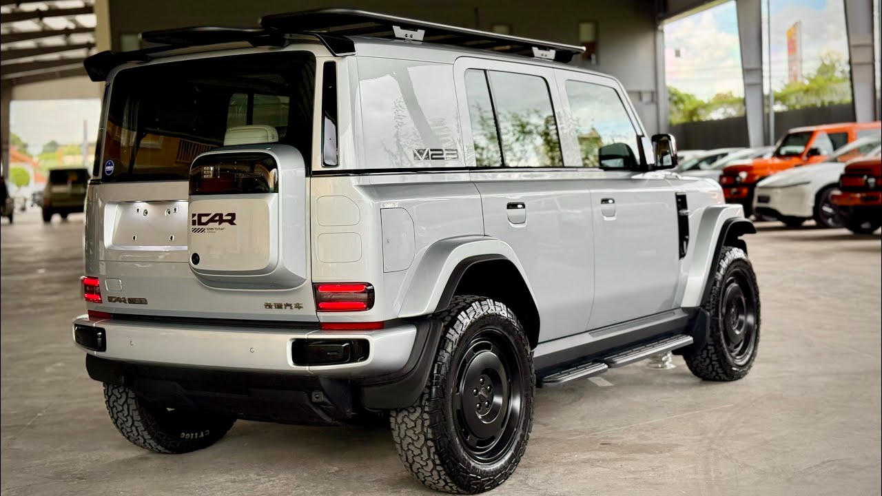 2025 CHERY iCAR V23 - Luxury EV Offroad | Silver Color