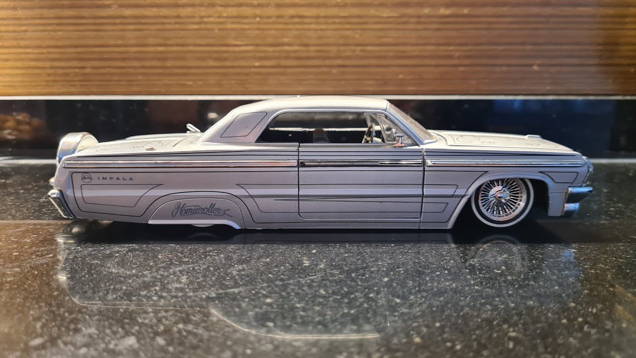 jada toys 1/24 night out homie rollerz 1964 chevy impala low rider