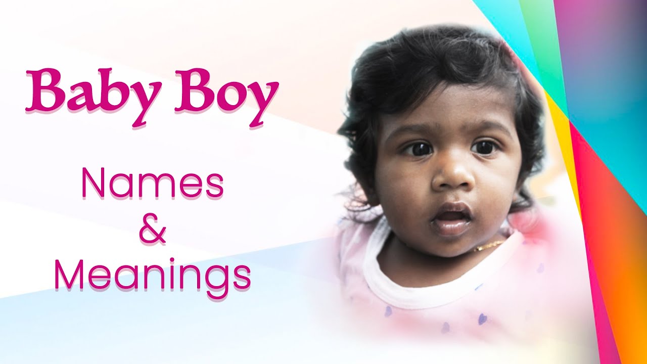 Top 12 Unique Baby Boy Names of 2020 YouTube