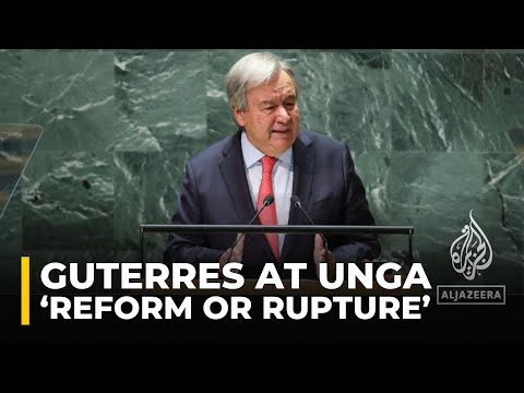 UNGA 2023: Guterres calls for reform of global institutions