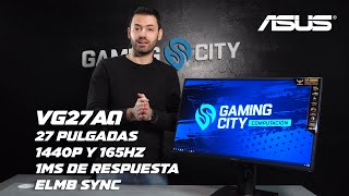 Así es el monitor gamer 2K y 165 Hz de Asus - VG27AQ