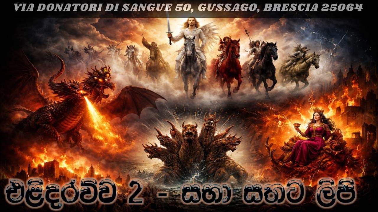 බයිබල් අධ්‍යයනය - එළිදරව් පොත 8 කොටස​ l Book Of Revelation Session 8