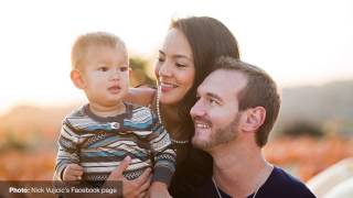 Australian motivational speaker and best-selling author nick vujicic
talks about stories that inspires him the most, his 2-year-old son
kiyoshi, trag...