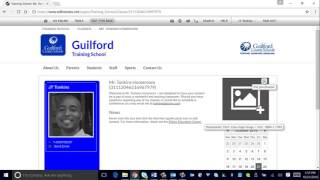 Edline How to Setup My Classroom Page - Changing the Title and Adding a Picture