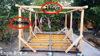 How to Build a SHED / The Wooden Cabin / Build a hut / Tiny house / Part 1