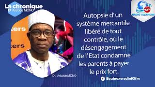 CHRONIQUE ARISTIDE MONO DU JEUDI 03 SEPTEMBRE 2026 - EQUINOXE TV screenshot 3