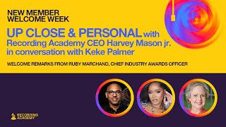 Up Close &amp; Personal: Harvey Mason jr with Keke Palmer