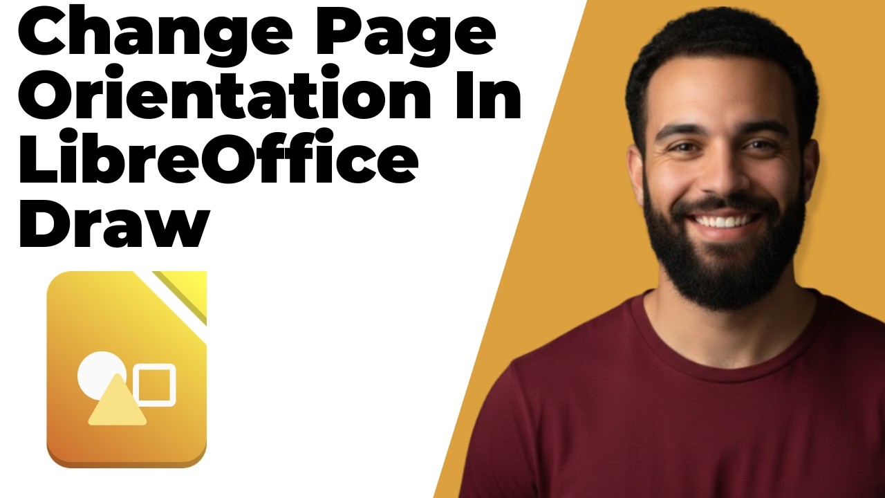 How To Change Page Orientation In LibreOffice Draw (Easy Step By Step ...