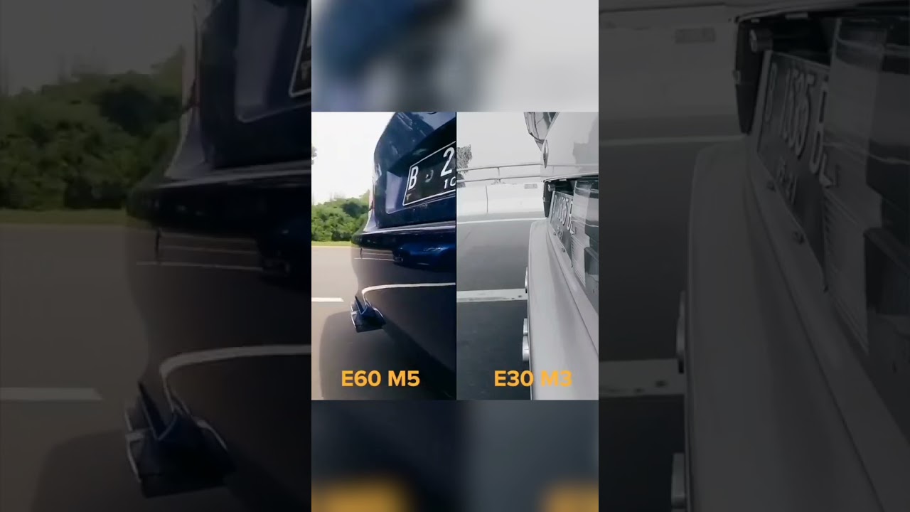 E60 M5 vs E30 M3 (with an S85 + Dinan Stroker Kit)