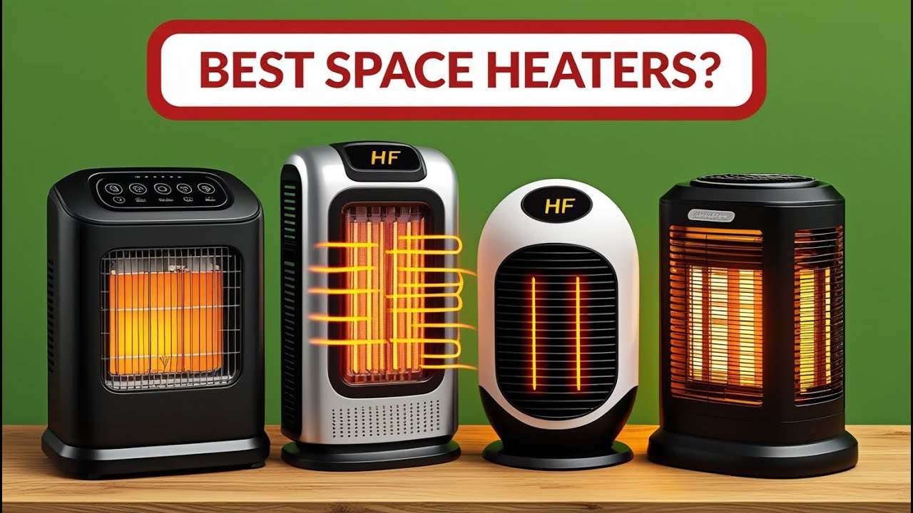 TOP 5: Best Low Wattage Space Heaters 2025