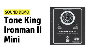 Tone King - Ironman II Mini - Sound Demo (no talking)