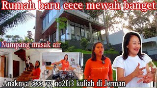HOUSE TOUR RUMAH BARU CECE MEWAH BANGET ‼Renny wong ndeso numpang masak air