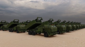 Top 10 Countries With The Most Multiple Launch Rocket Systems In The World (2023)