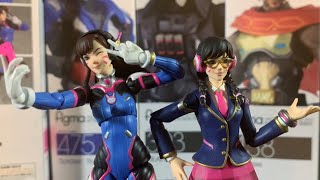 Overwatch Figma D.VA ACADEMY VERSION import figure review!