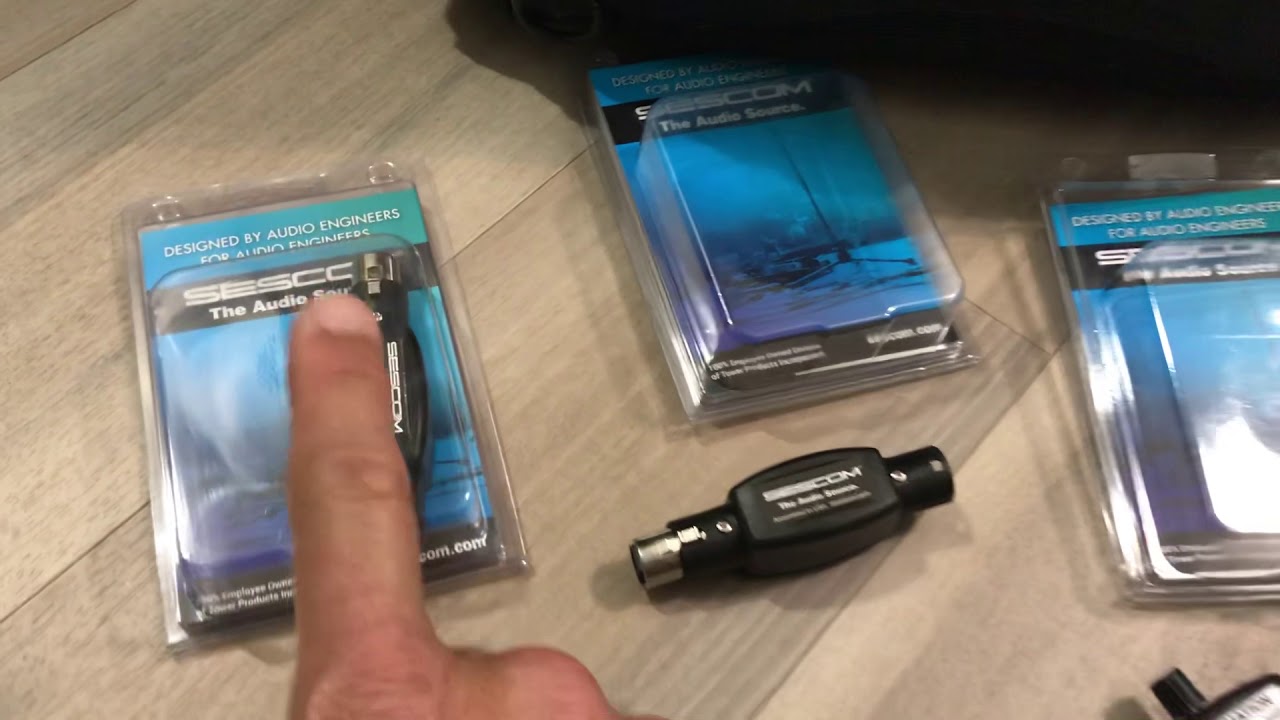 Sescom Microphone Attenuators