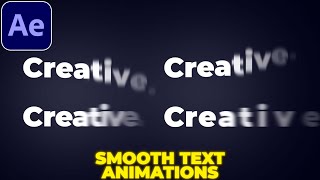 Text Position Animation in After Effects | Text Reveal Animation | Title Animations