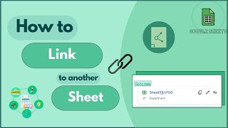 Google Sheets: How To Link To Another Sheet