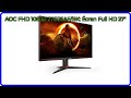 AVIS 2025 AOC FHD 1080p 27G2SAE BK Écran Full HD 27 DÉTAILS ESSENTIELS AVIS 2025 AOC FHD 1080p 27G2SAE BK Écran Full HD 27 DÉTAILS ESSENTIELS