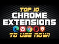 Top 10 Best Chrome Extensions to Use in 2022!