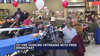 Hy-Vee hosts free veterans breakfast