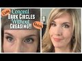 Cover Dark Circles QUICKLY & EASILY. NO CREASING! A Detailed Tutorial. | Makeup over 35