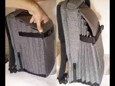 pleatpack backpack