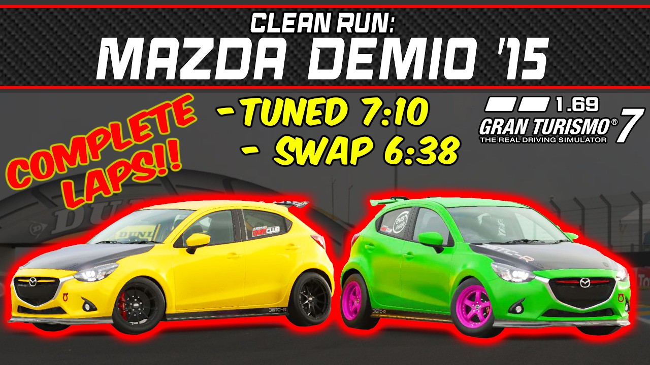 GT7 - Clean Run: Mazda Demio XD Touring '15- Gran Turismo 7 - 1.69