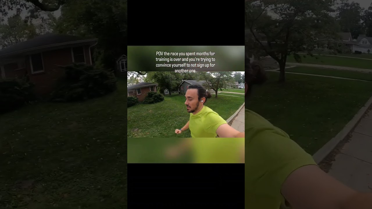 jk I'm currently signing up for my next marathon 