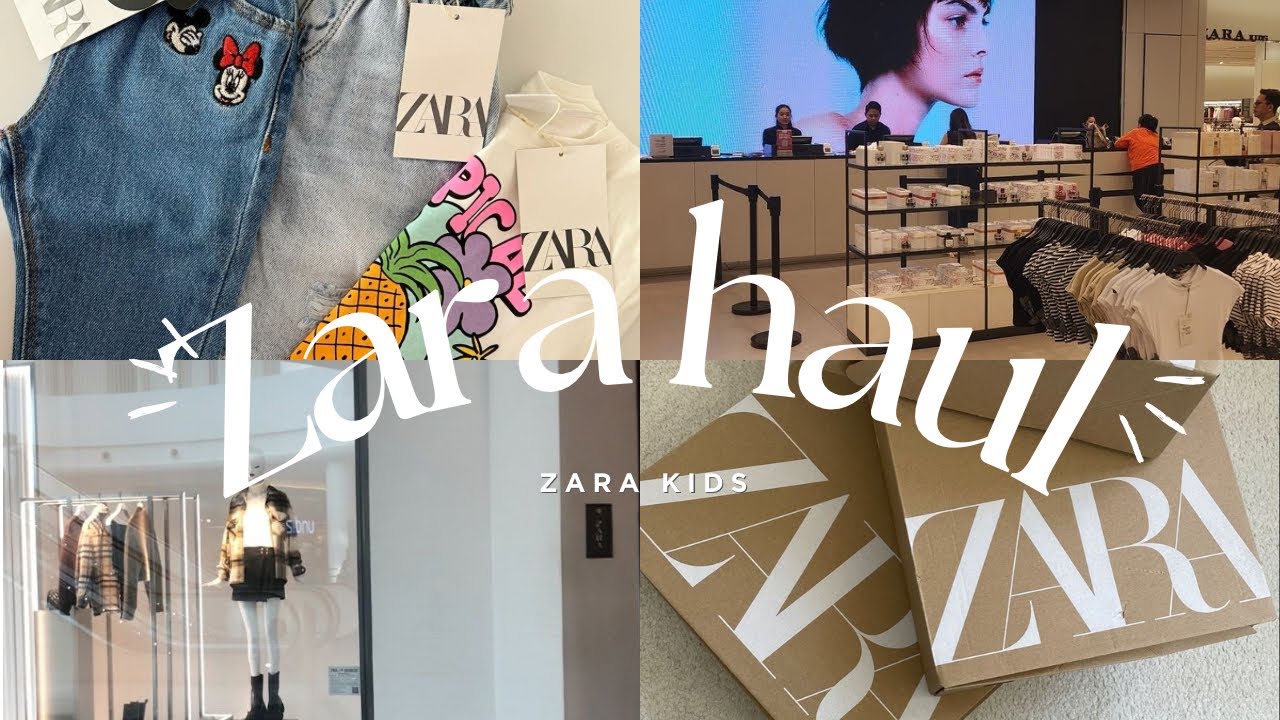 ZARA GIRL AGE 7YRS HAUL 2024  | BACK TO SCHOOL ZARA KIDS HAUL