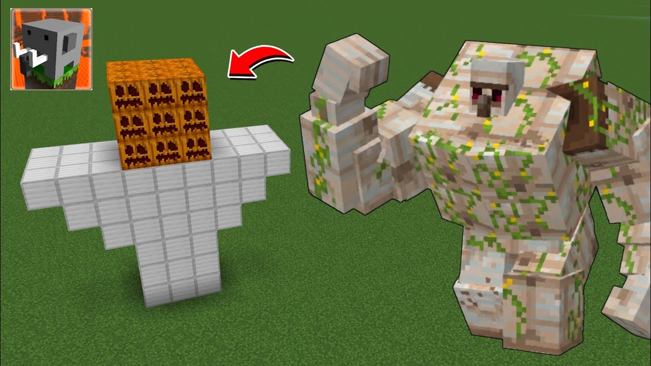 How to Spawn Mutant Iron Golem in Craftsman 