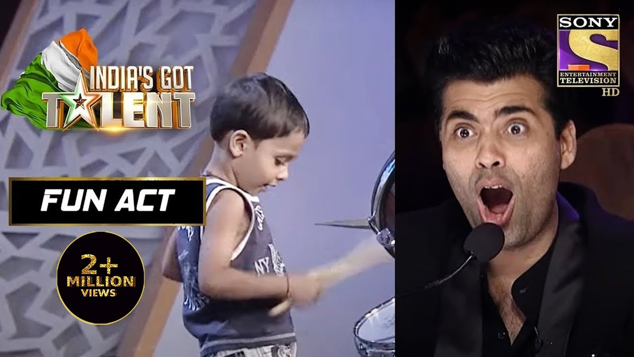⁣3 Years के बच्चे के Talent ने सबको कर दिया 'पागल' | India's Got Talent Season 4 | Fun