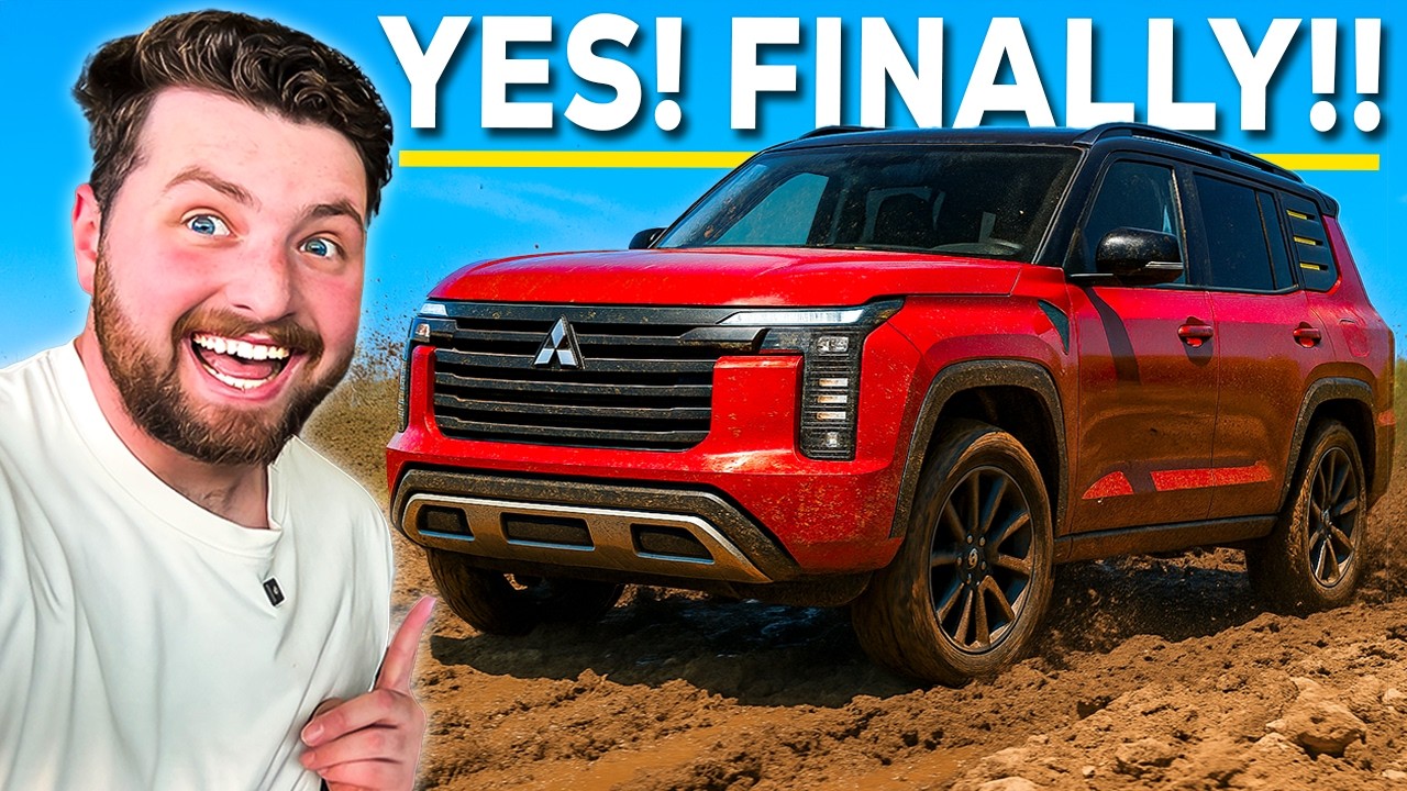 НОВЫЙ Mitsubishi Pajero выглядит ОЧЕНЬ ХОРОШО!! (Но ему ДЕЙСТВИТЕЛЬНО нужно ПОТОРОПИТЬСЯ...)