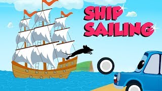 Ship Sailing | Zeek and Friends | Nursery Rhymes For Kids | Video For Children