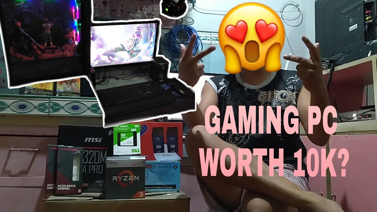 GAMING PC WORTH 10K? ( GOOD FOR LIVESTREAMING DOTA 2 ETC) YouTube