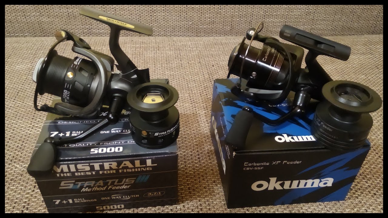 Mistrall Stratus vs Okuma Carbonite XP Feeder CBV-55F